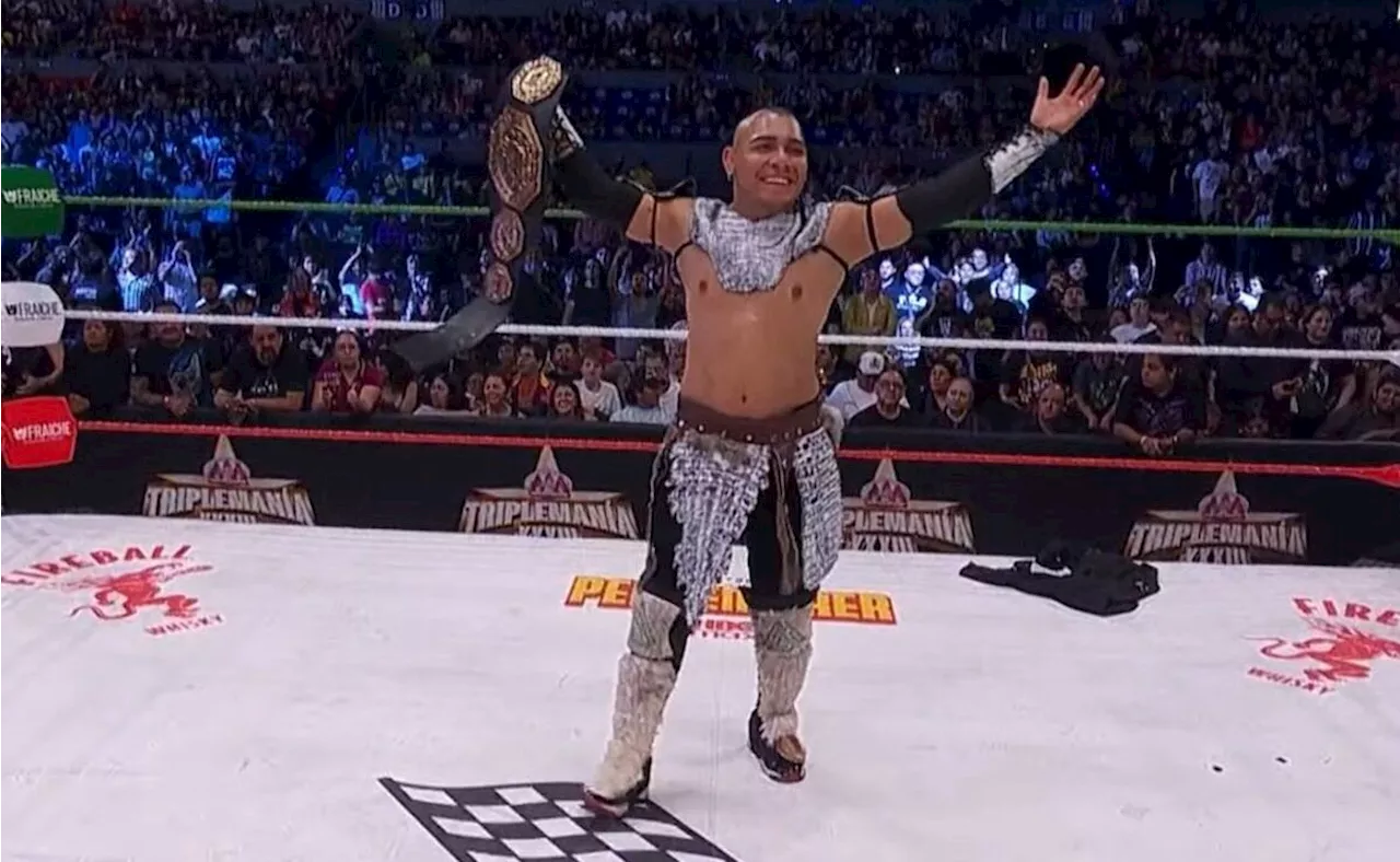 Hijo del Vikingo retiene el Megacampeonato en Triplemanía XXXIII