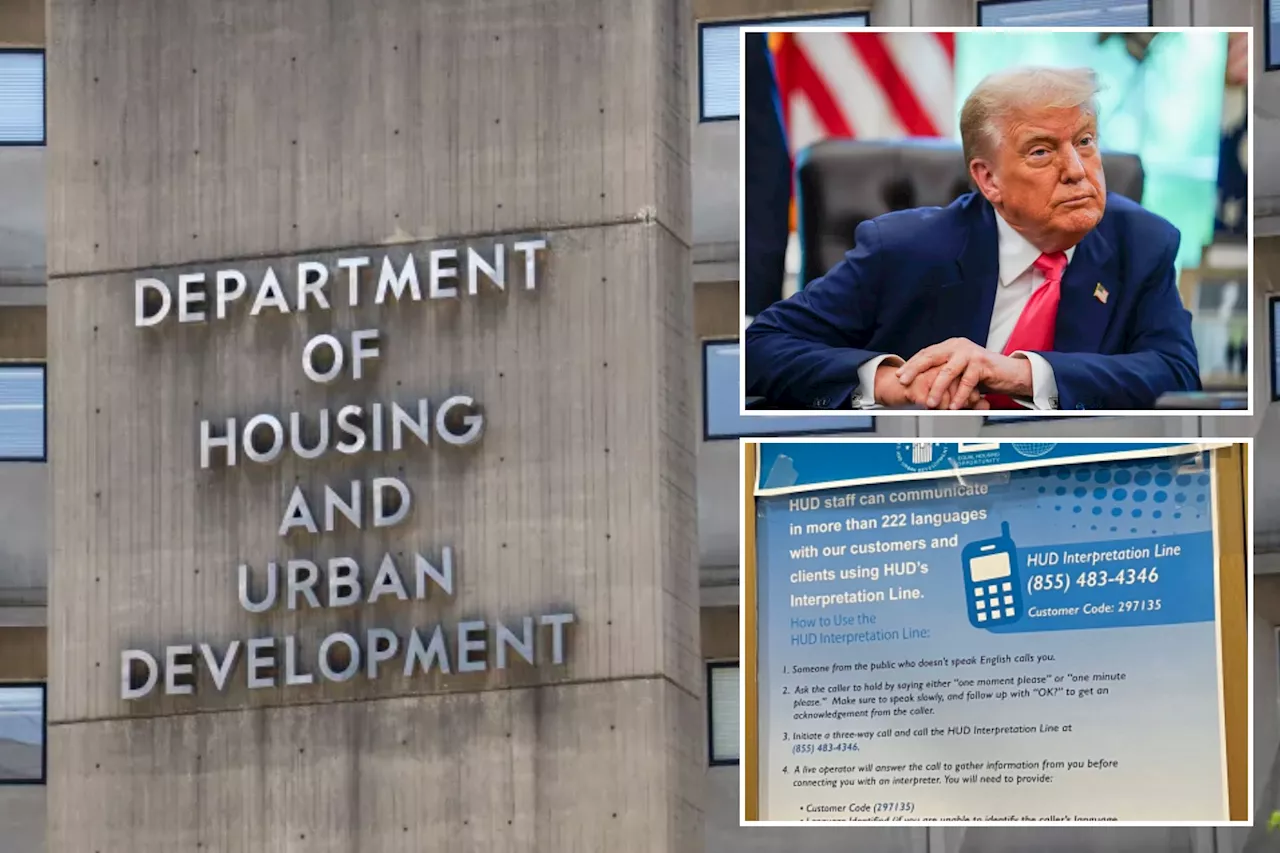  HUD launches English-only initiative for all department services: 'Speak with one voice and one language'