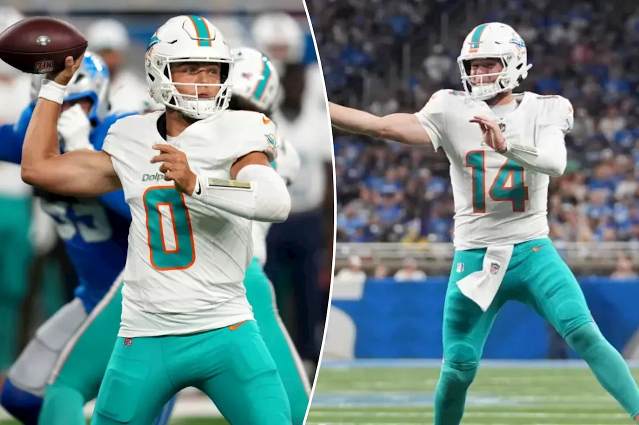 Zach Wilson, Quinn Ewers each deliver big outings in impressive Dolphins day