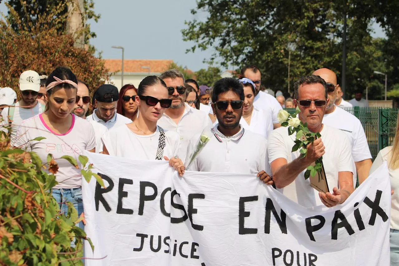 Vidéo. « C’était le seul moyen pour nous de lui dire au revoir » : à Saint-André-de-Cubzac, une marche blanche en mémoire de Walid