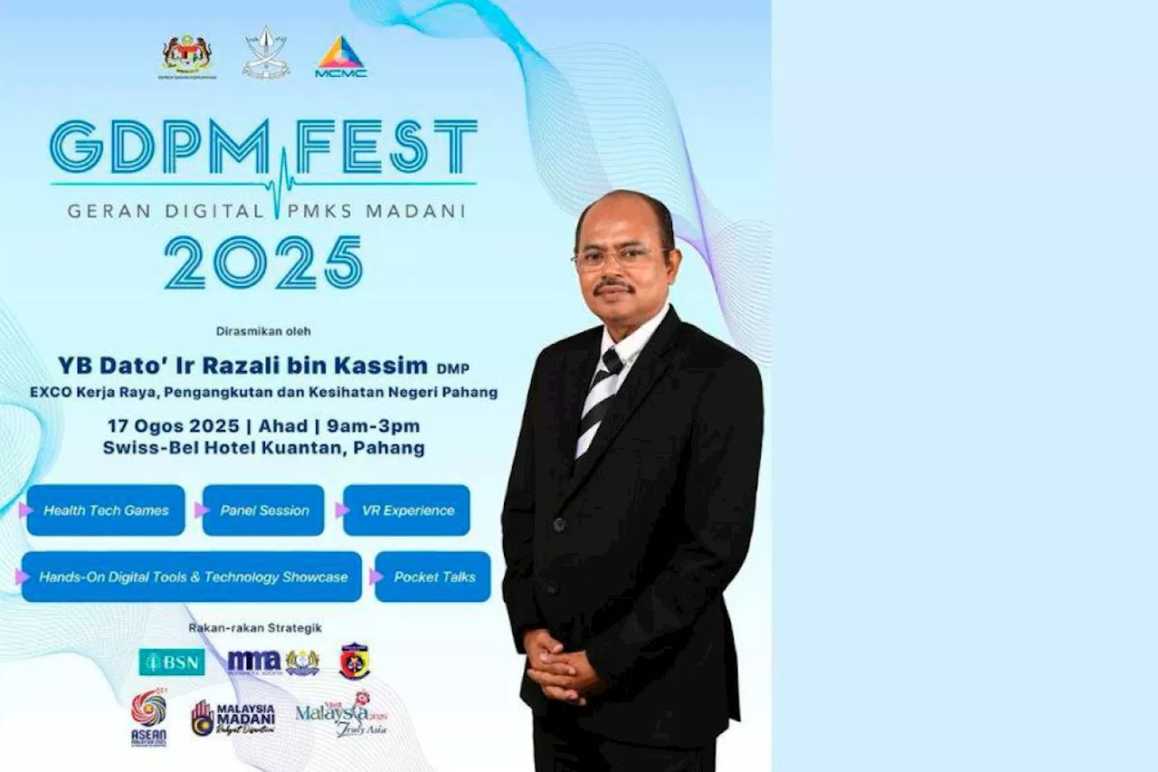 MCMC boosts healthcare MSMEs with GDPM Fest 2025 in Pahang