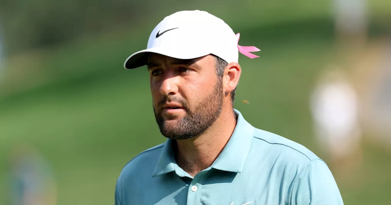 Scottie Scheffler overhauls Bob MacIntyre with help from stunning chip-in in Baltimore