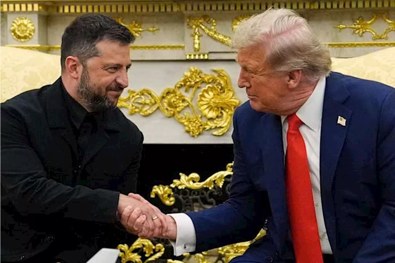 Zelenskyy arrives at White House for critical talks with Trump, European leaders on war with Russia