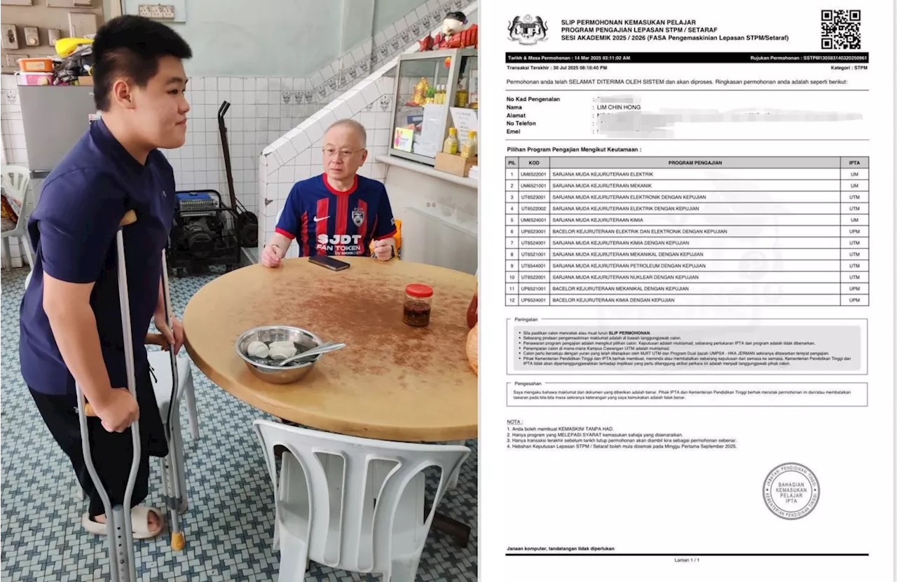 Dr Wee shares story of physically challenged student denied university entrance, urges govt review discrimination policy