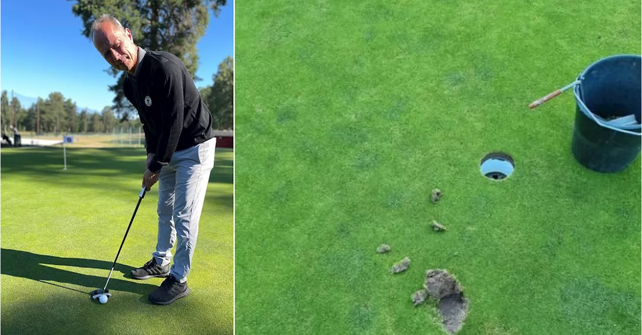 Skadegörelse på golfbanor ökar: Utbildning för grönt kort ifrågasätts