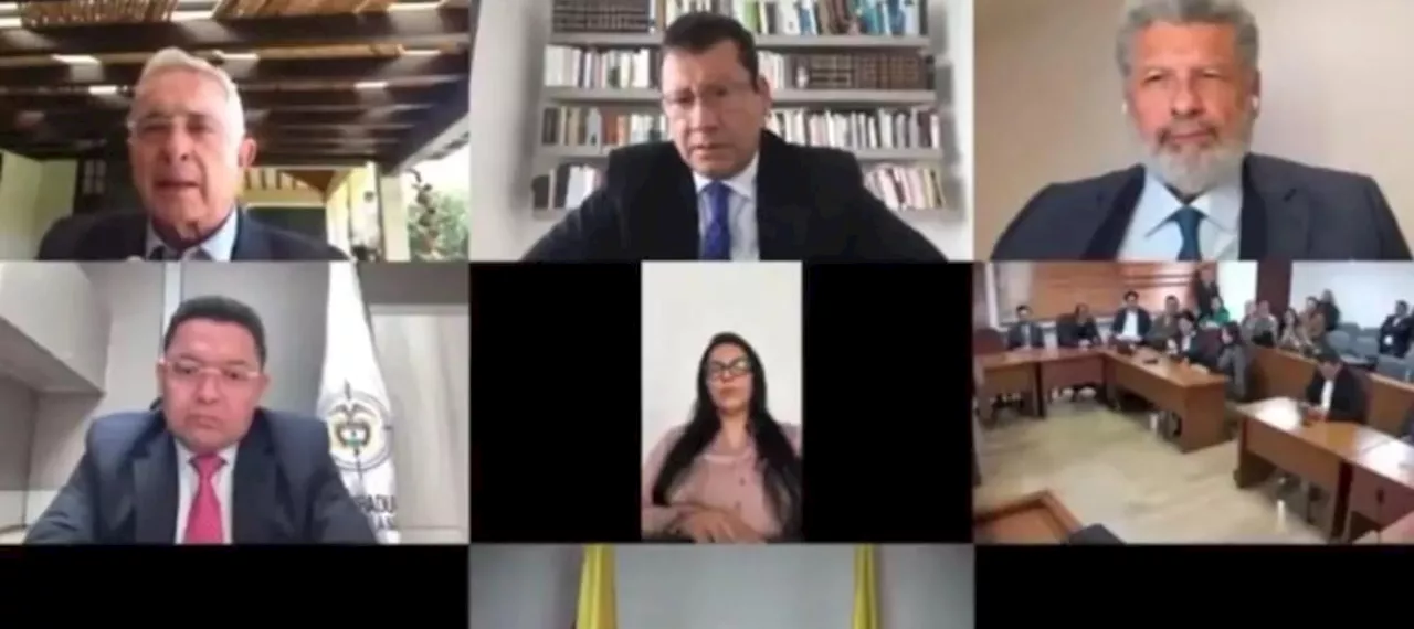 '¿Se puede callar'; video del enfrentamiento entre Álvaro Uribe y la jueza que lo sentenció a 12 años de prisión domiciliaria