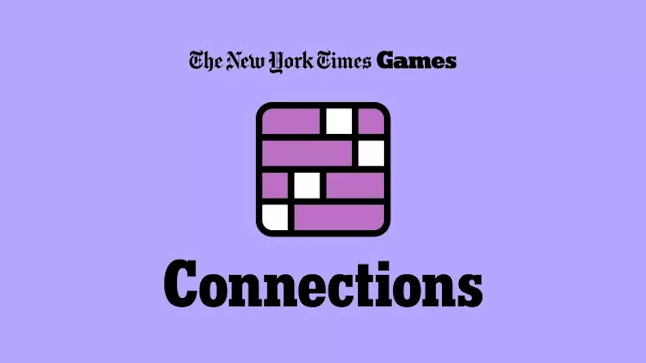 NYT ‘Connections’ Hints And Answers For Sunday, August 3rd