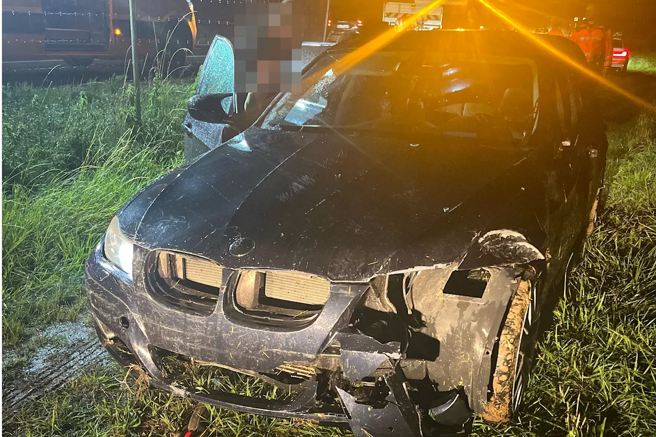 Neuendorf SO: Mit Auto Wildschutzzaun durchbrochen