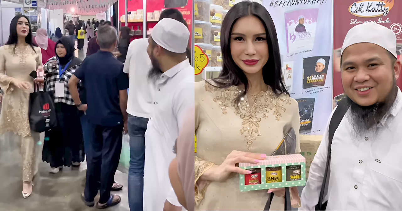 Ebit Lew Hadiahkan Sambal Buat Sajat, Pertemuan Dua Usahawan Terkenal Di Expo Singapore Curi Tumpuan