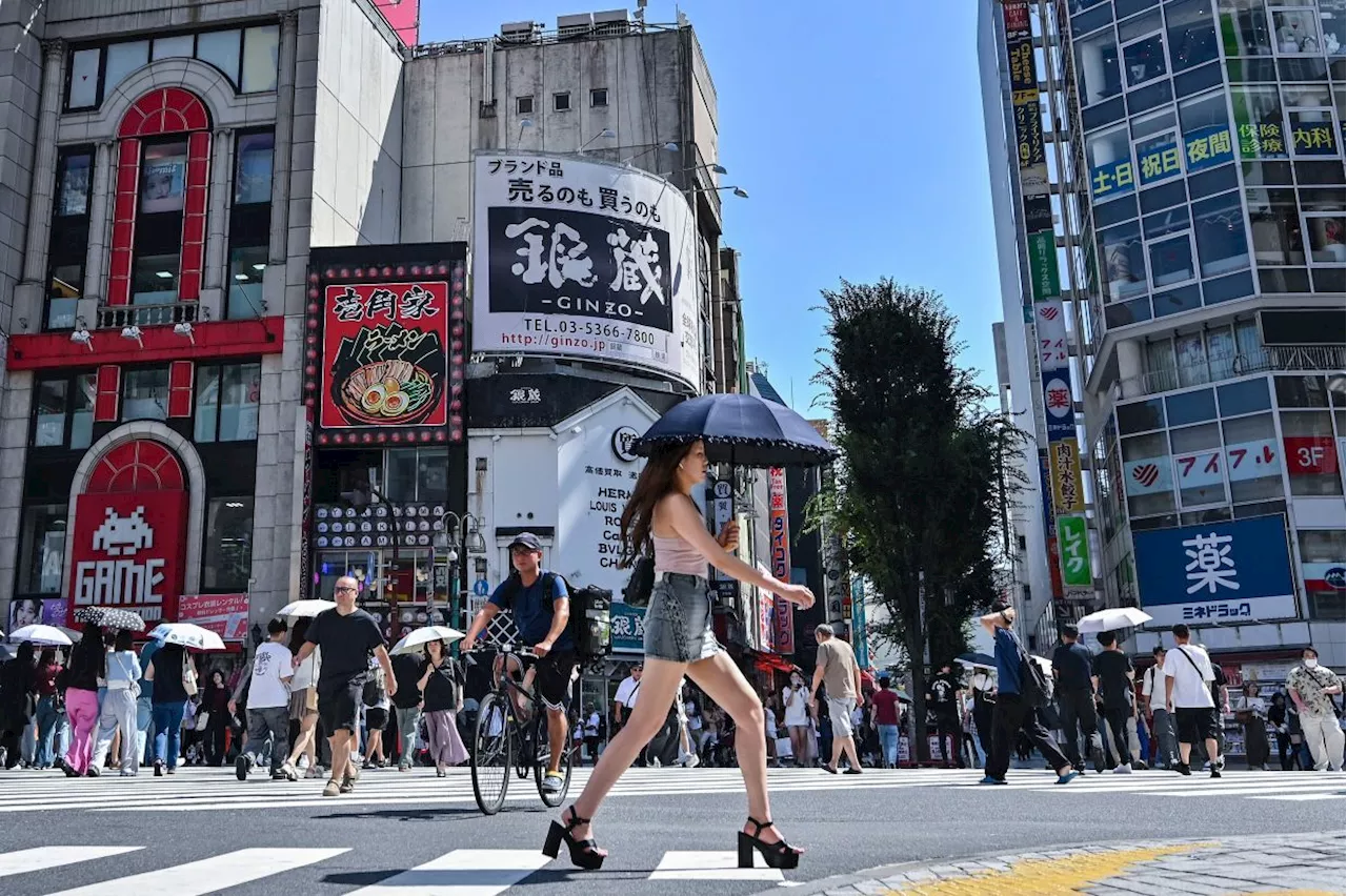 Japan sweats through hottest July on record