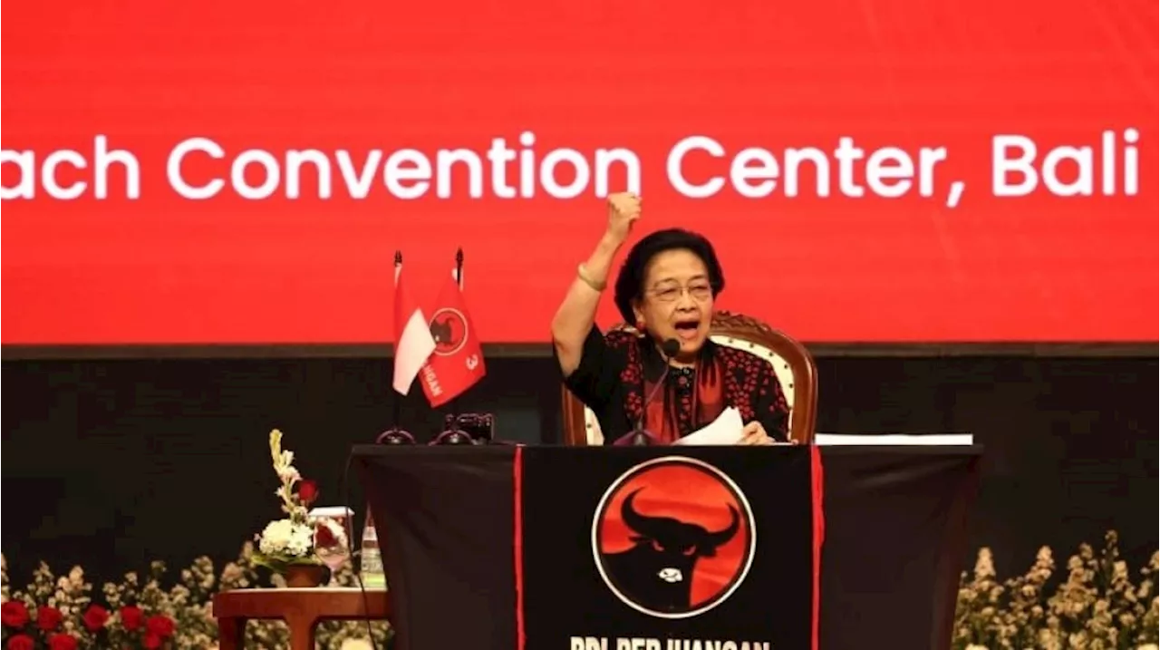 Satu Komando Megawati Menggema di Kongres PDIP: Tak Siap Ikut Instruksi Saya, Silakan Mundur!