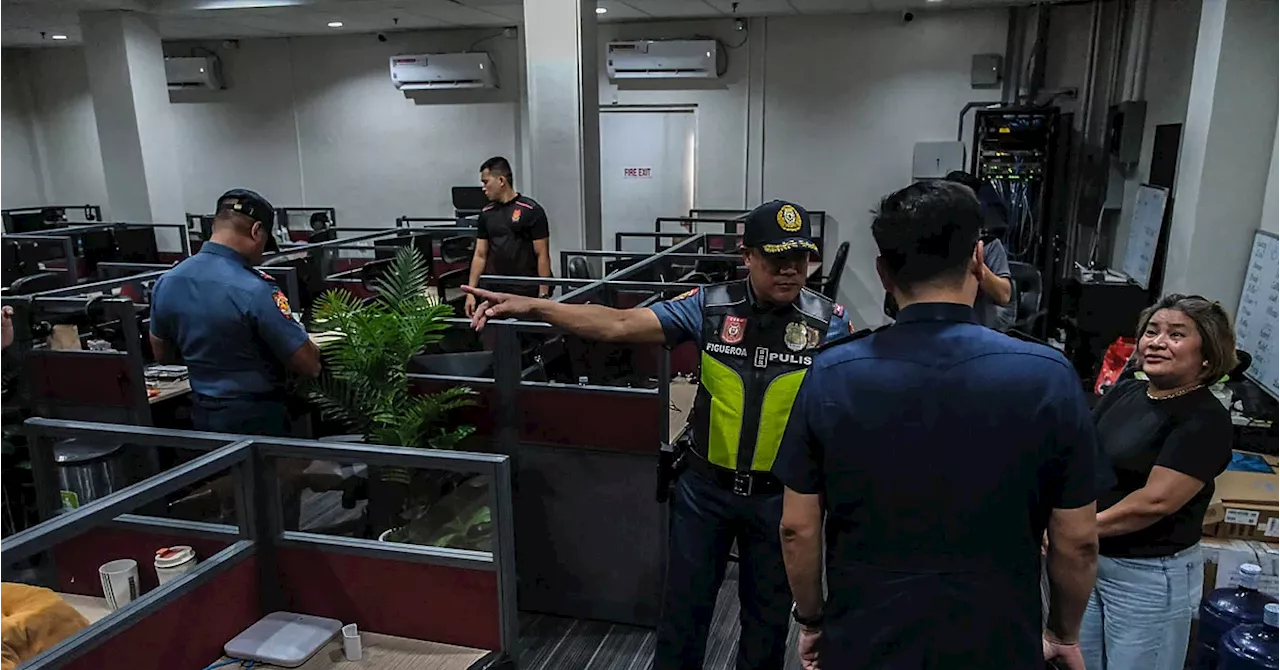 24 ka ‘scammers’ nalambigit sa scam hub sa Cebu City, gikiha