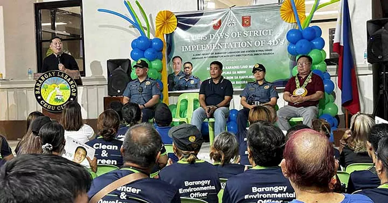 Residente sa Barangay Labangon disiplinahon