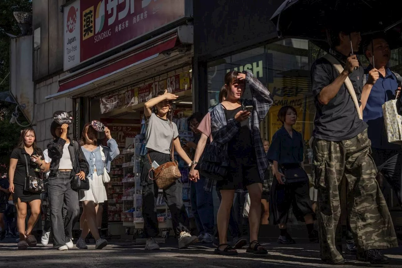 Japan sweats through hottest July on record