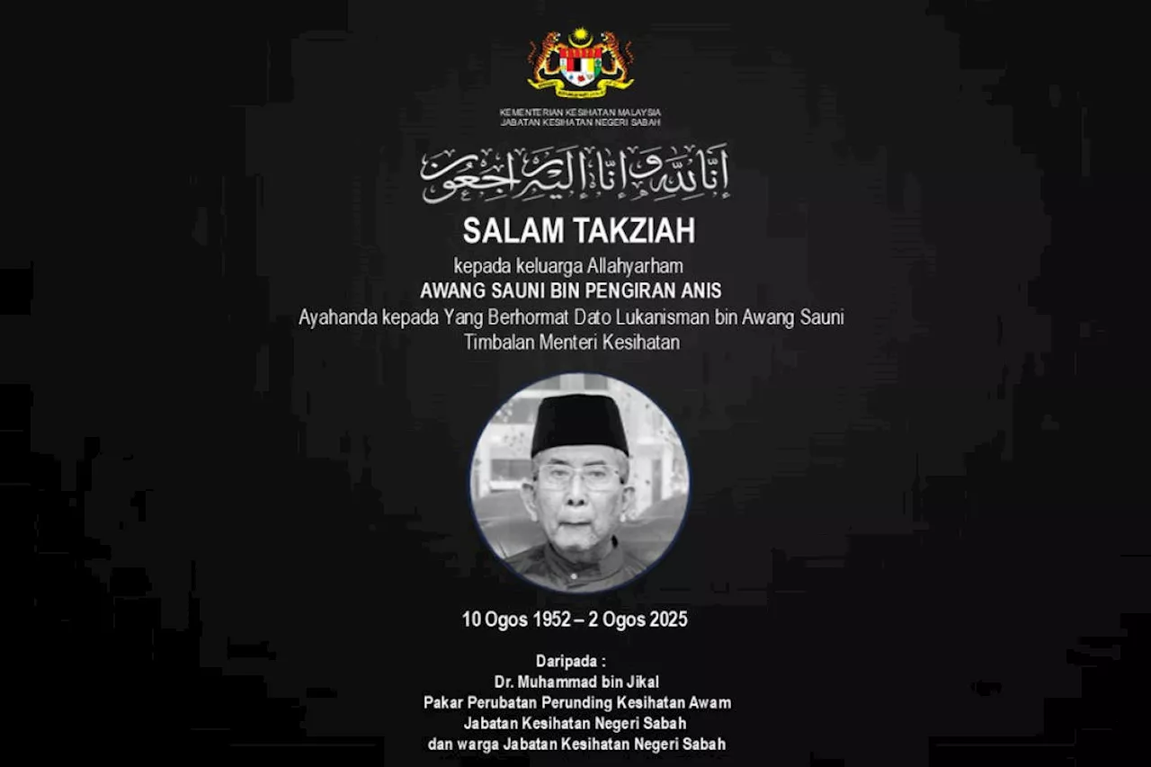 Cabinet ministers extend condolences on passing of Lukanisman’s father