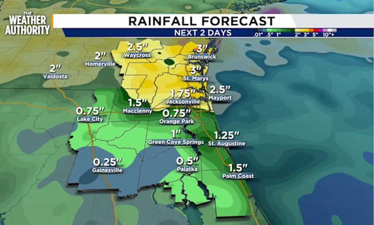 LIVE RADAR: Weather Authority Impact Day as storms move through SE GA to coast, then NE FL tonight
