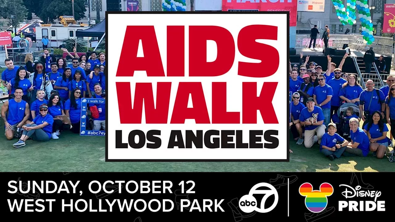'Community Is the Cure' theme for 41st AIDS Walk Los Angeles on October 12