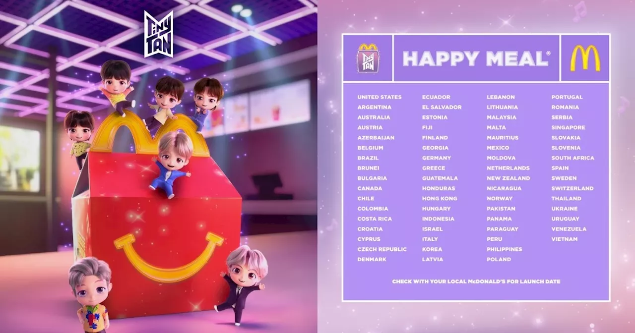 McDonald's teases BTS TinyTan Happy Meal, here's what we know