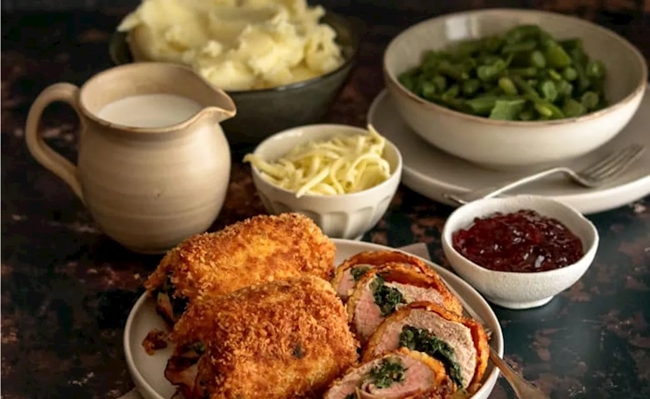 Pork spinach cordon bleu with mozzarella cheese recipe