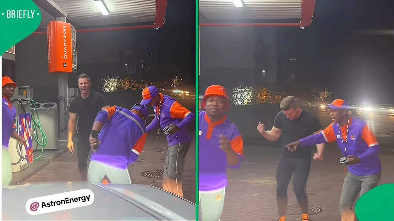 Proudly SA Moment as Motorist and Petrol Attendants Dance to Mandoza Hit in Viral Video