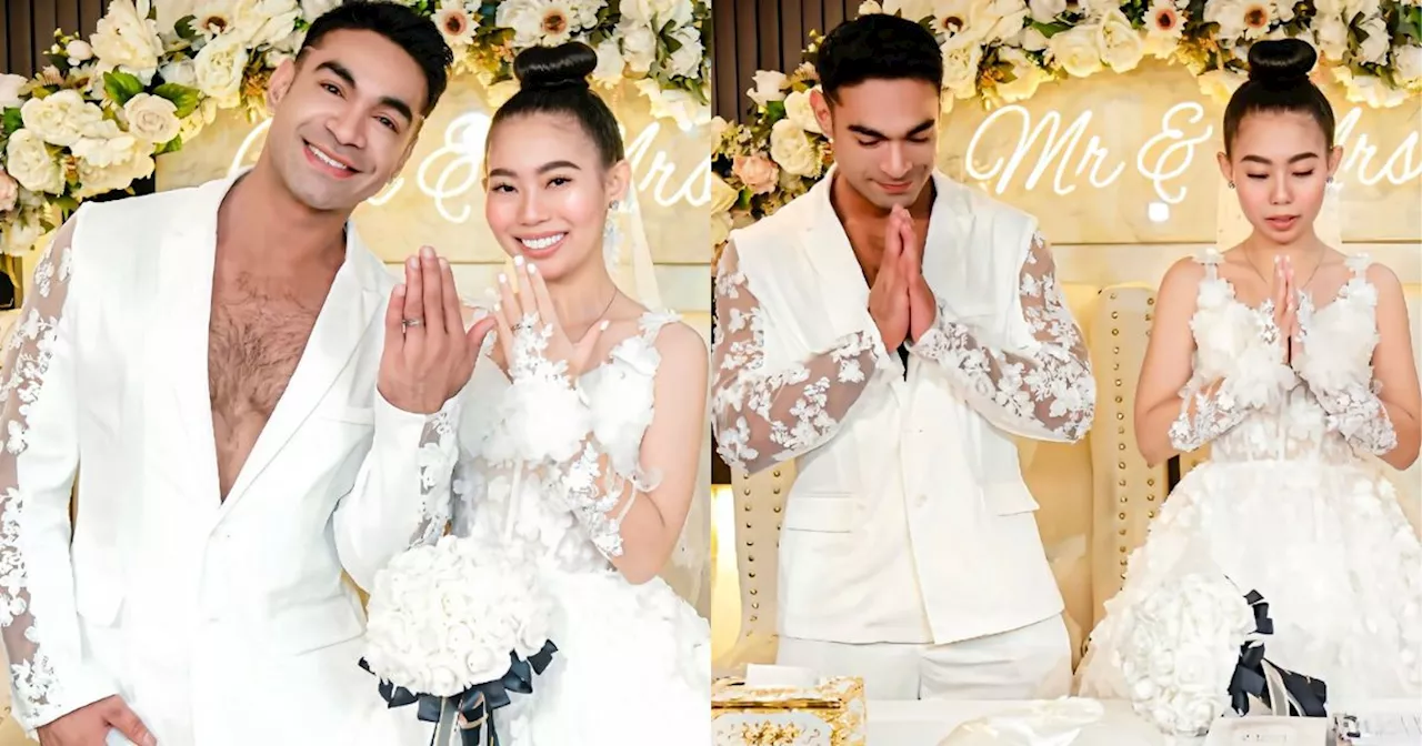Carlos Agassi at long-time girlfriend na si Sarina, ikinasal na