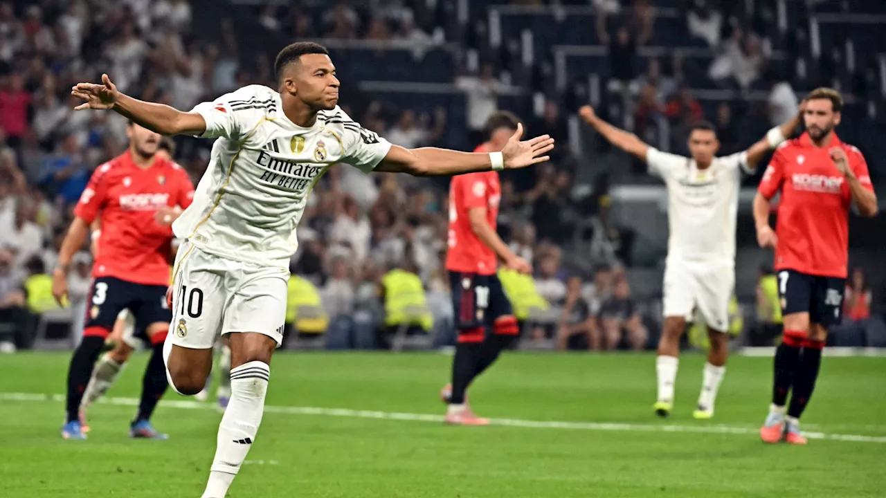 Real Madrid-Osasuna 1-0, tabellino e marcatori: lampo decisivo di Mbappé, Huijsen con personalità, in ombra Vinicius