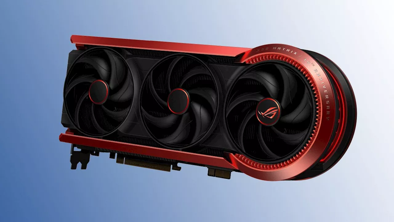 Asus' ROG Matrix Platinum GeForce RTX 5090 erinnert an Radeon HD 4870