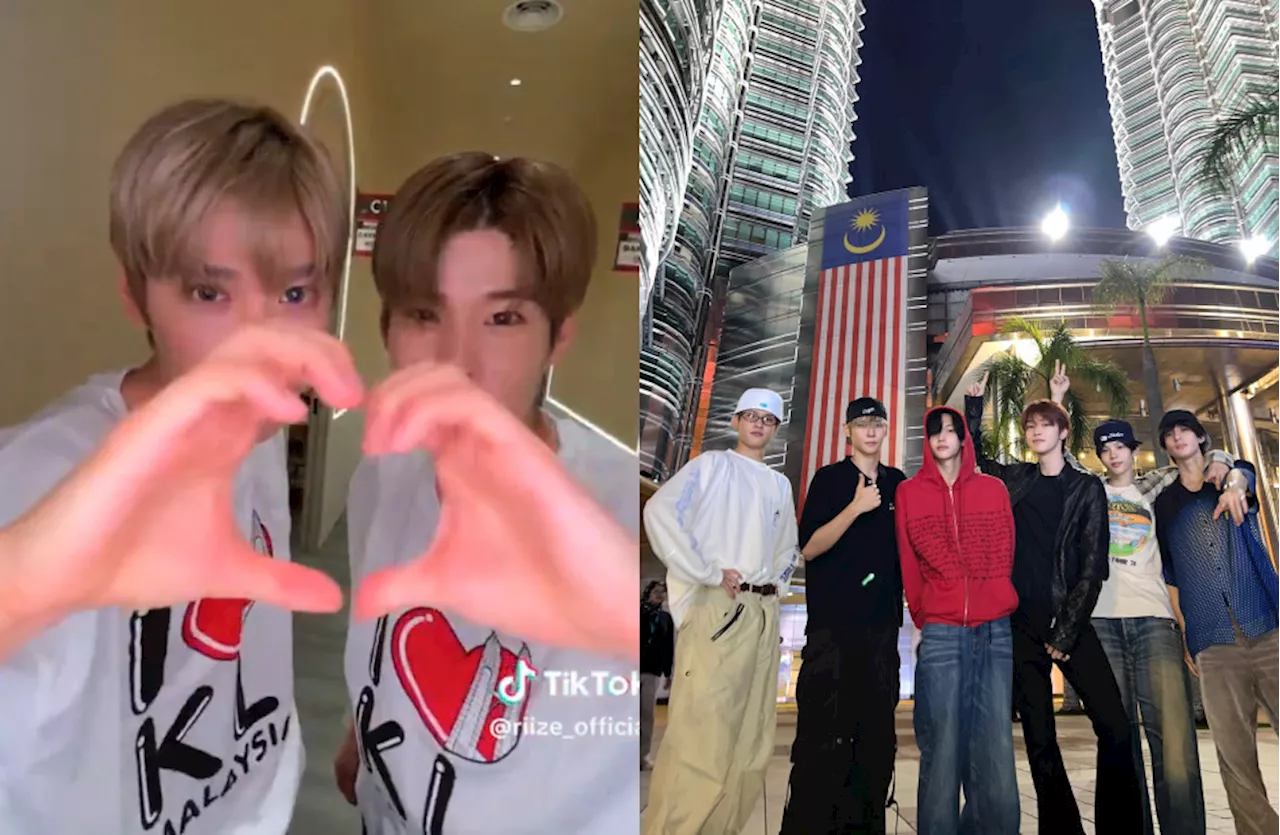 (Video) RIIZE’s Eunseok & Sohee Show Off “I LOVE KL” Shirts; Group Shares Visit To Petronas Twin Towers