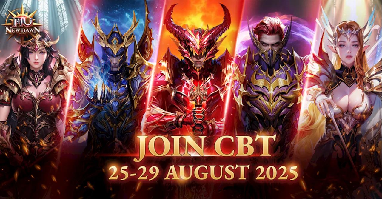 Get ready for the Closed Beta Test of MU New Dawn this August 25 to 29