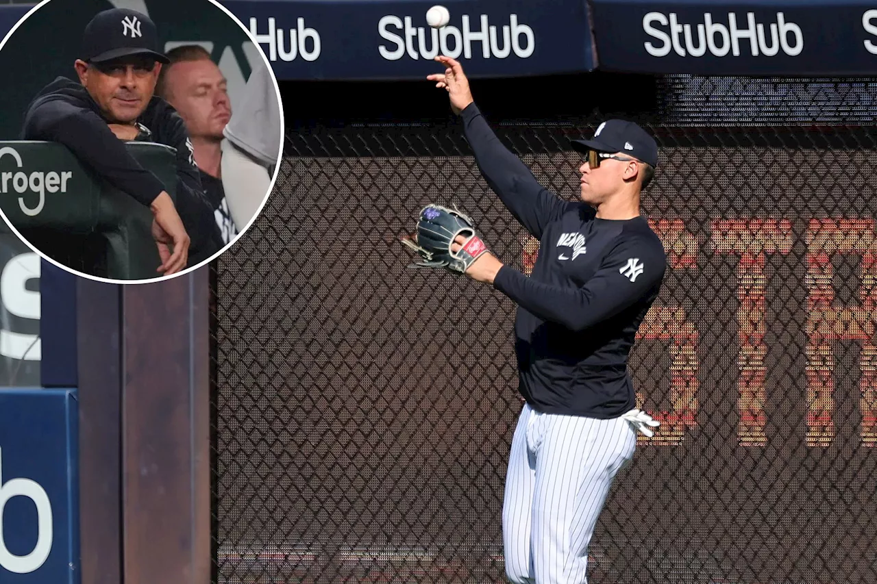 Aaron Judge pushes back on Aaron Boone's throwing comments as Yankees manager backtracks