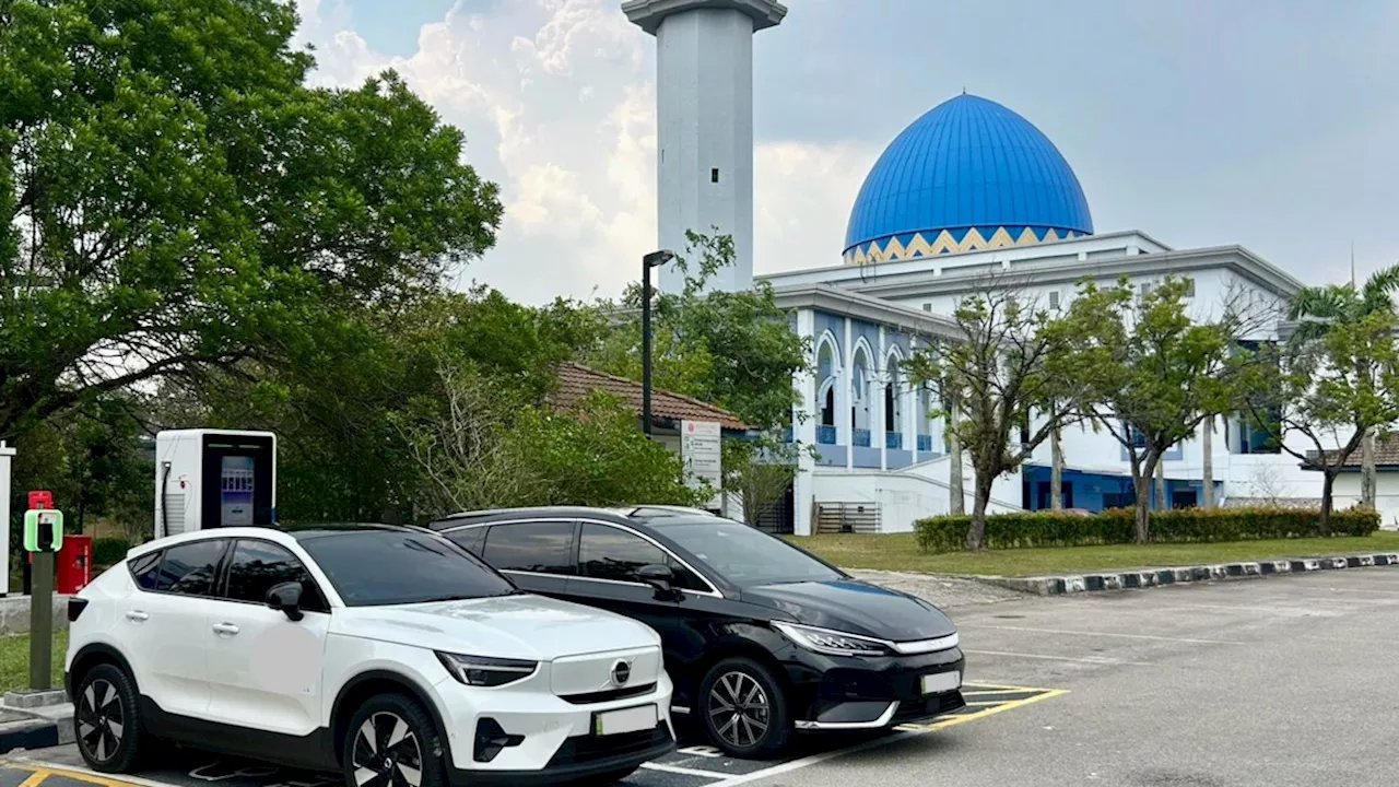 TNB Electron UNITEN Mosque EV charger is now online: free charging for a limited time