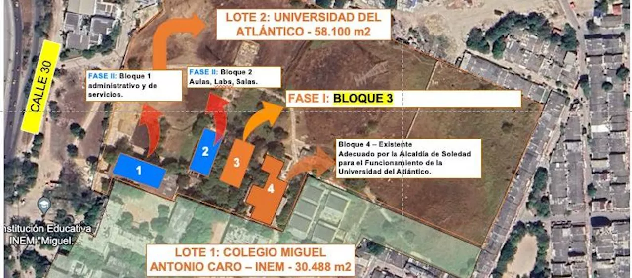 Sede de Uniatlántico en Soledad: 'Los diseños ya fueron subsanados y enviados a Findeter'