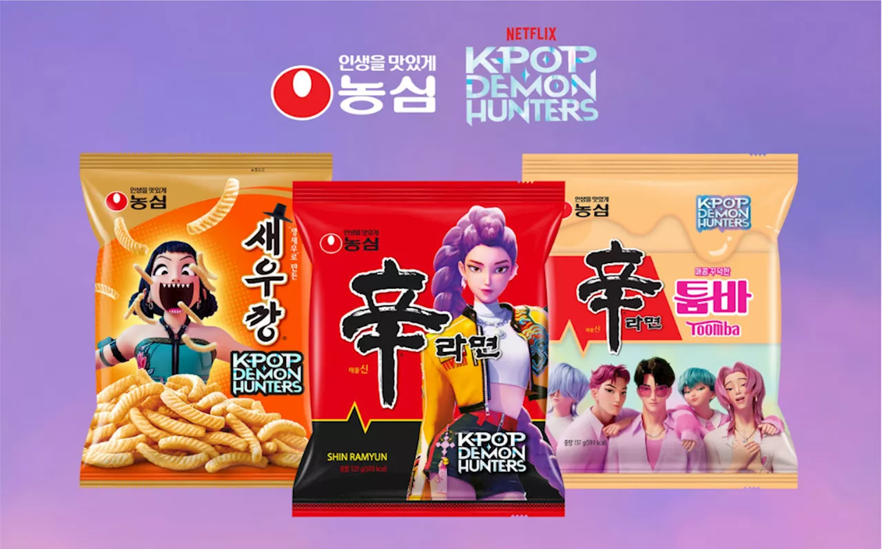 K-pop Demon Hunters Take Over Your Pantry With a Nongshim Collaboration