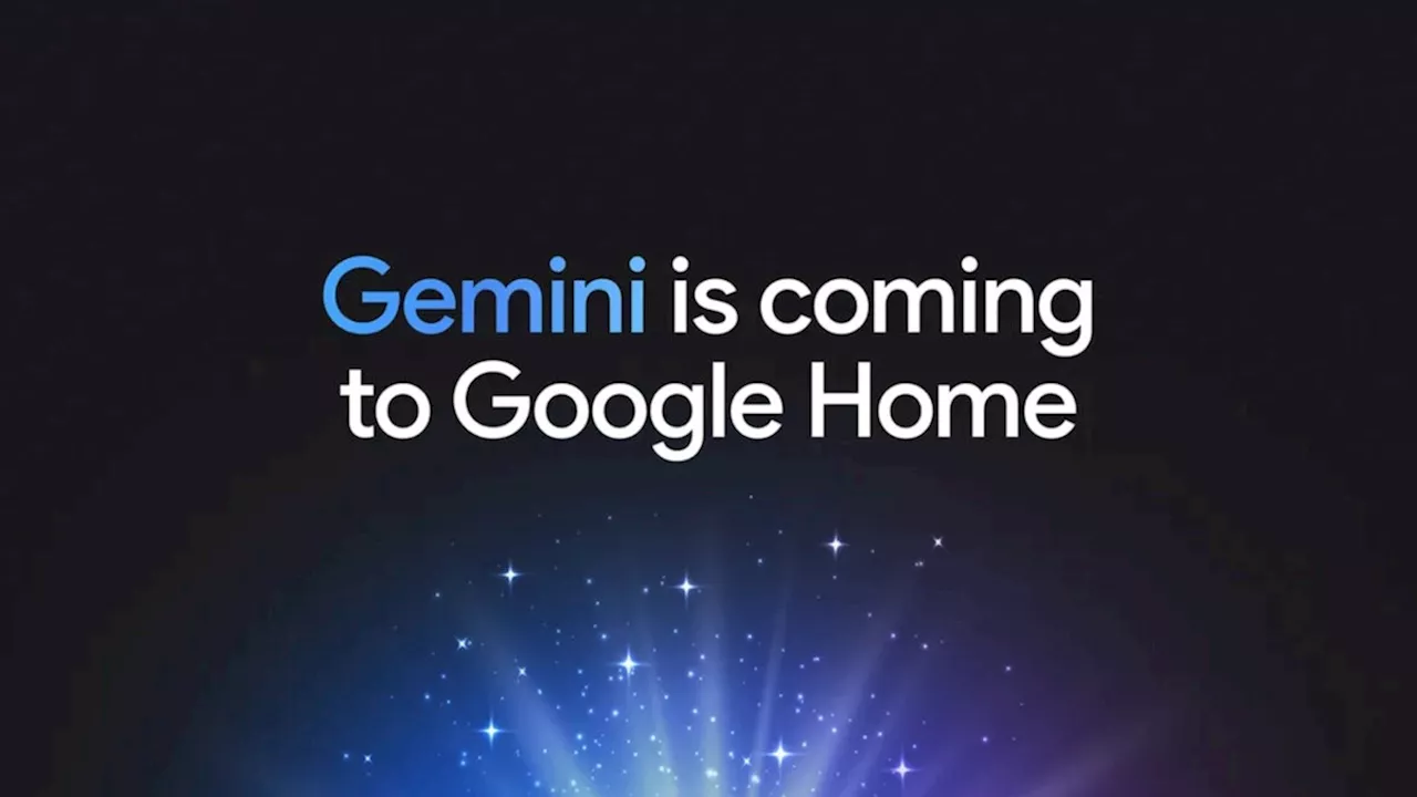 Gemini for you, Gemini for me, Gemini for Home: and that's the end of yet another Google service