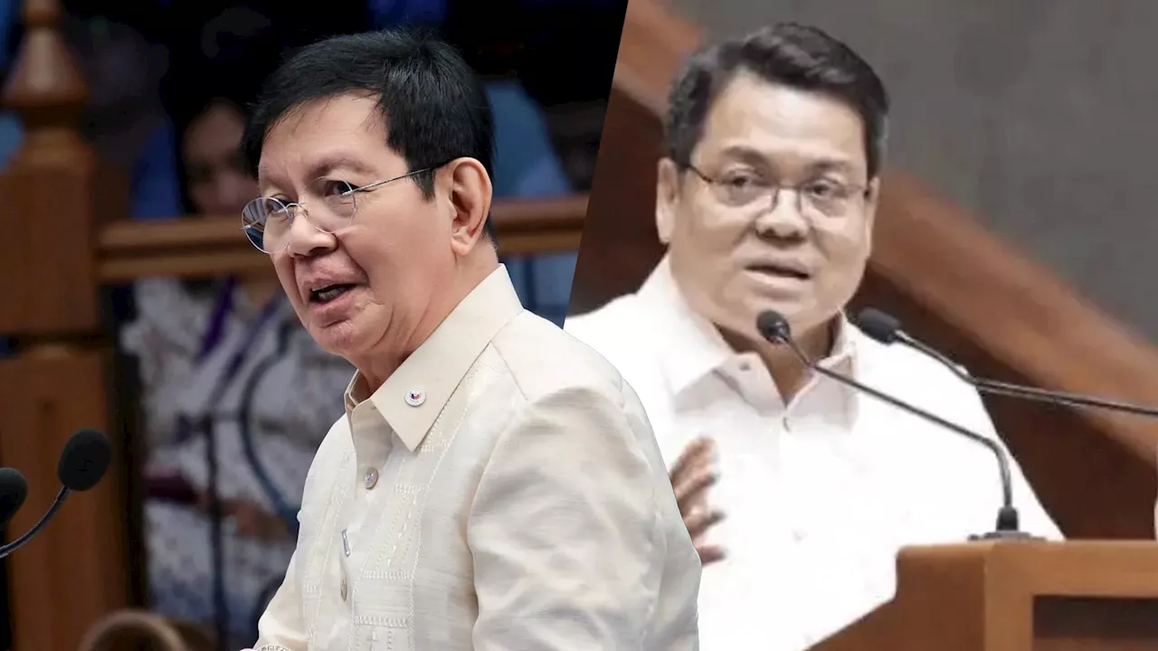 Lacson links Mindoro congressman to substandard flood control projects