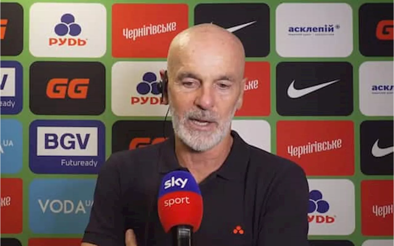 Polissya-Fiorentina, Pioli: 'Atteggiamento giusto, Kean imparerà dal rosso'