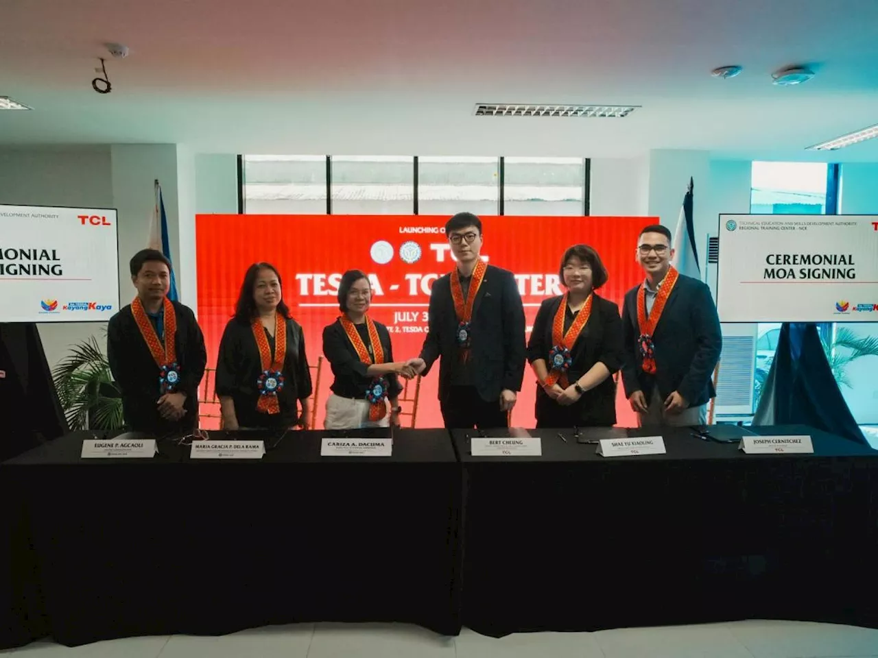 TCL partners with Tesda RTC-NCR to bridge technical skills gap