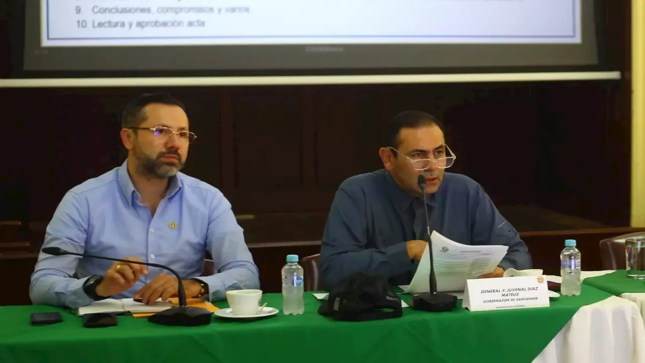 Gobernador de Santander reacciona a fallo que anuló elección de Jaime Andrés Beltrán