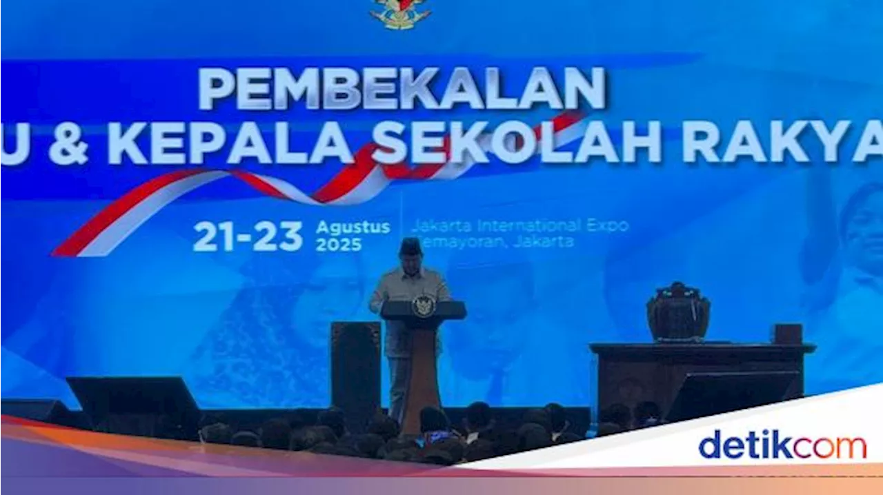 Prabowo Sebut RI Negara dengan Anggaran Pendidikan Terbesar, tapi Masih Bocor