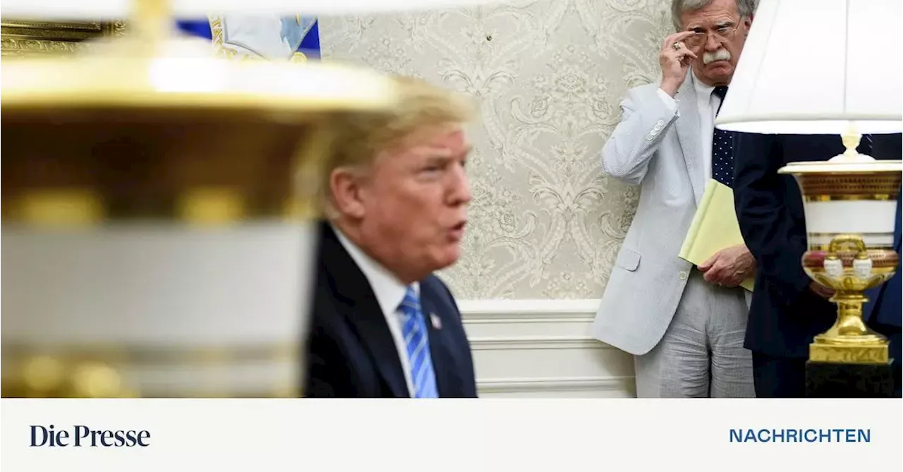 FBI durchsucht Privathaus von Trumps Ex-Berater Bolton