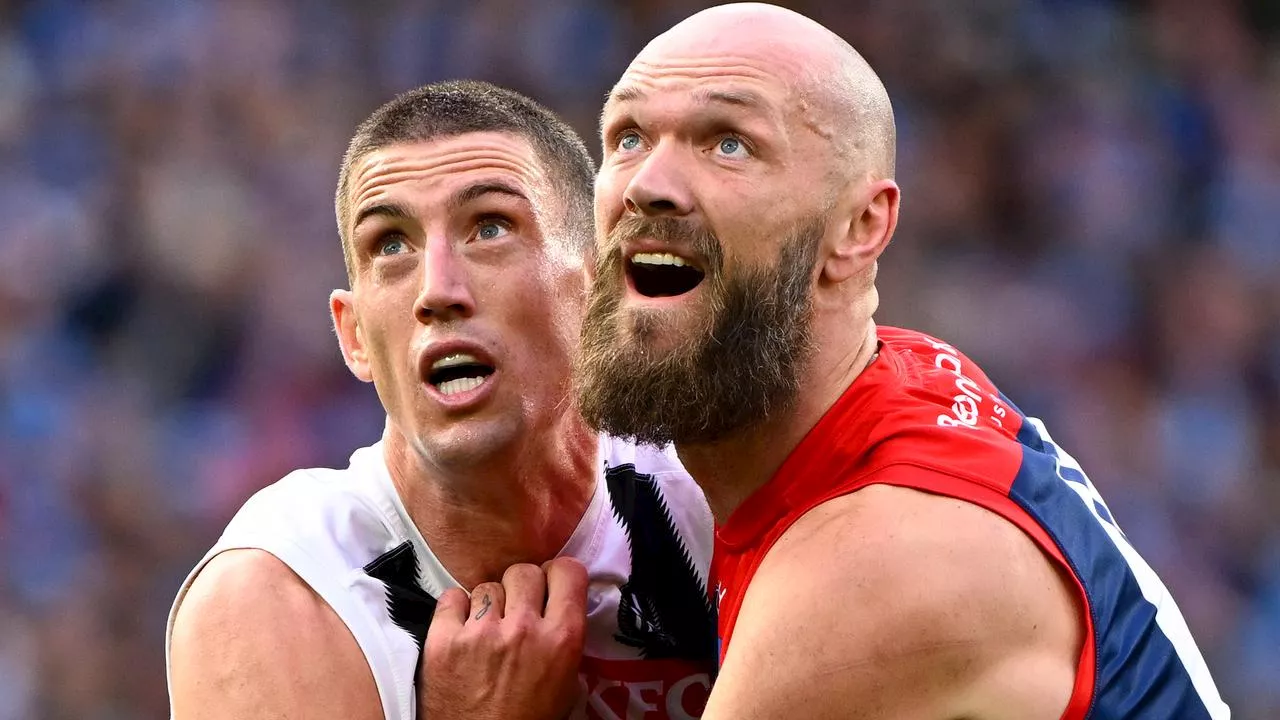 LIVE AFL: Pies’ teetering top-four spot on knife’s edge as Dees play party pooper