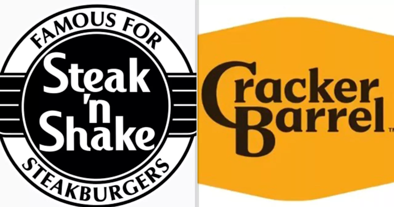 Steak 'n Shake Starts Bizarre New Beef With Cracker Barrel Over Its New, Boring Logo