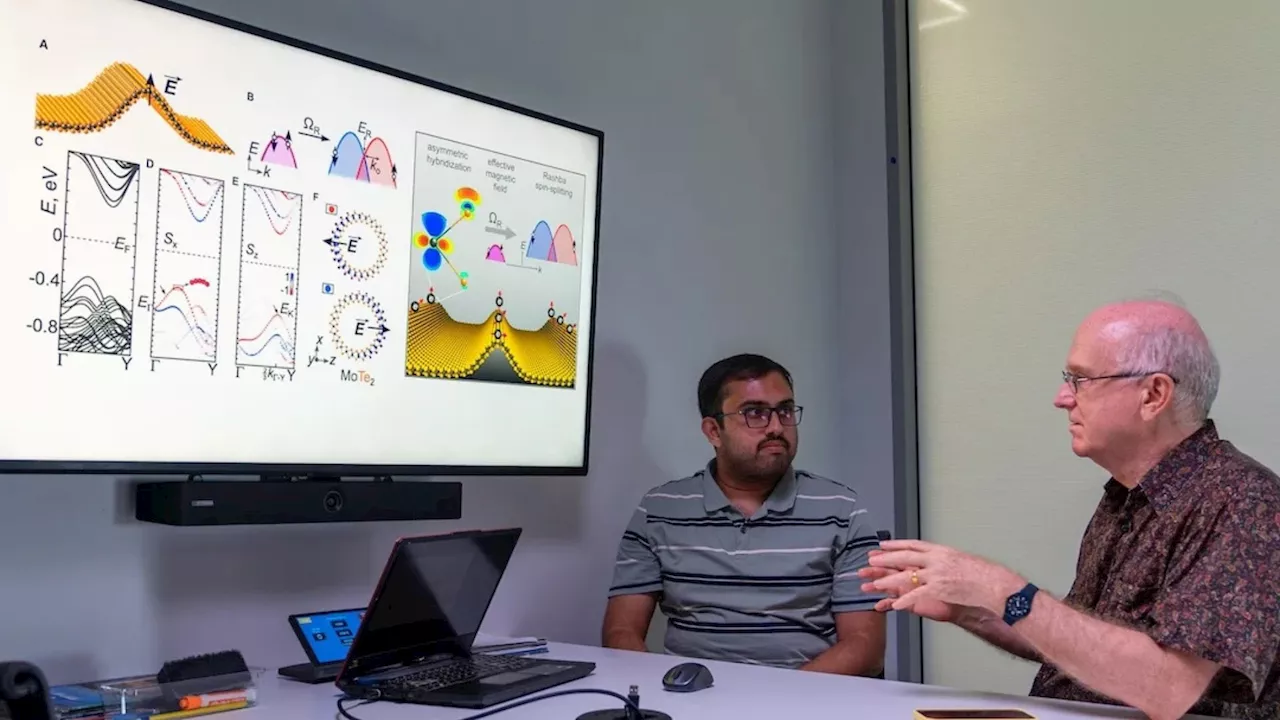 Wrinkled 2D materials could power faster, smaller devices with less energy