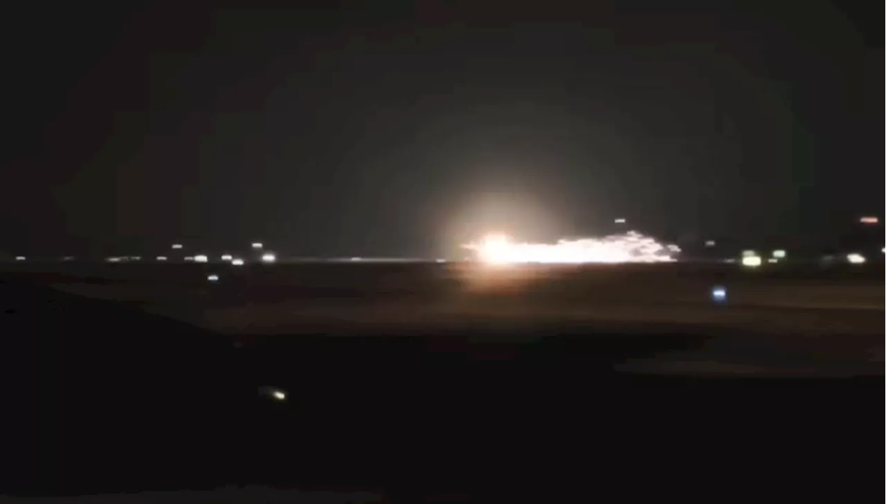 RMAF fighter jet bursts into flames during take-off at Kuantan air base, both pilots confirmed safe and under medical observation (VIDEO)
