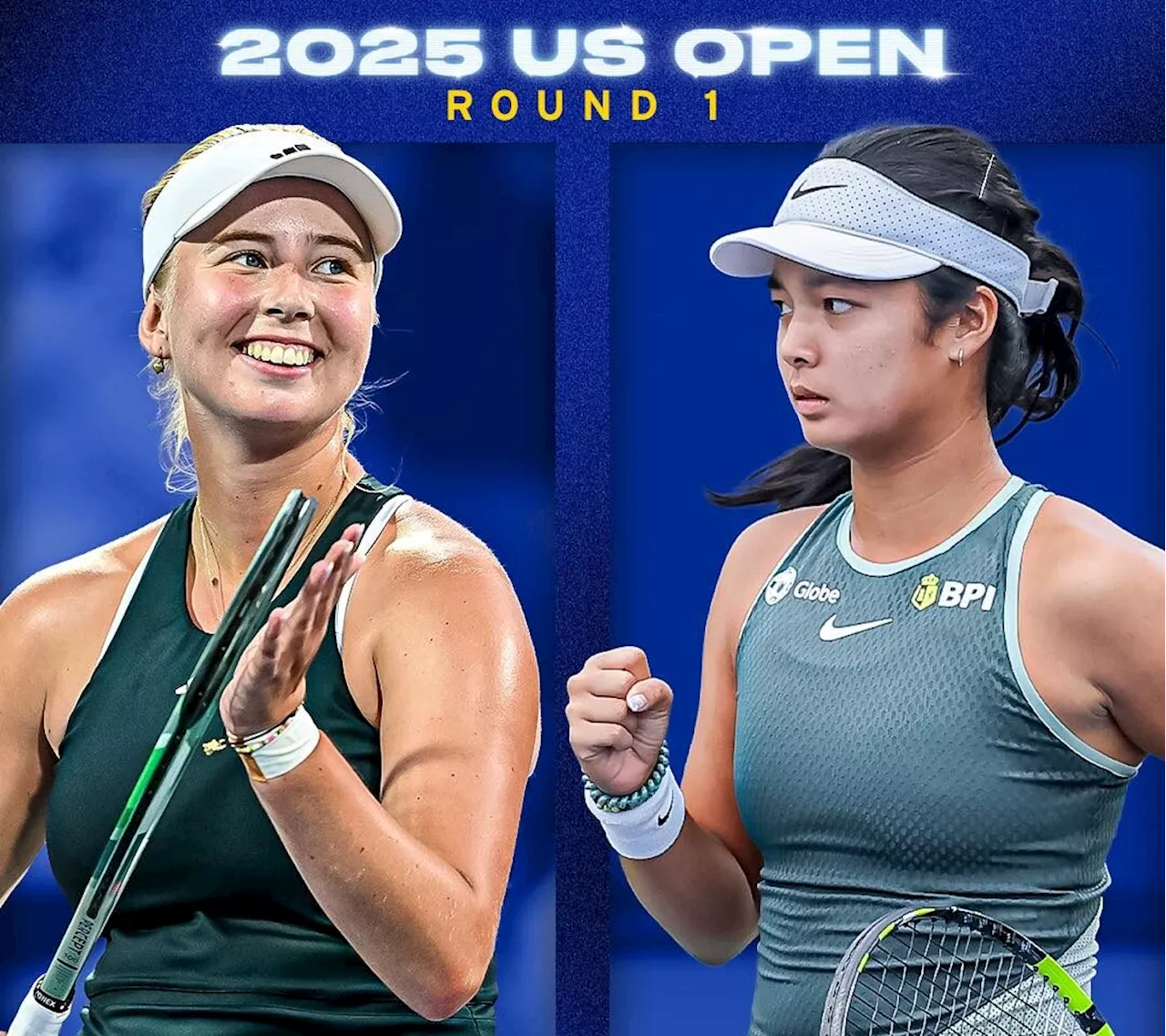 Eala debuts at US Open vs. Tauson on Sunday