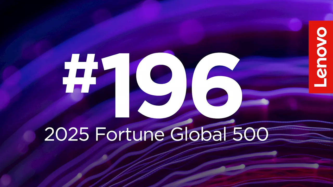 Lenovo jumps 52 spots to no. 196 on ‘Fortune Global 500’ List