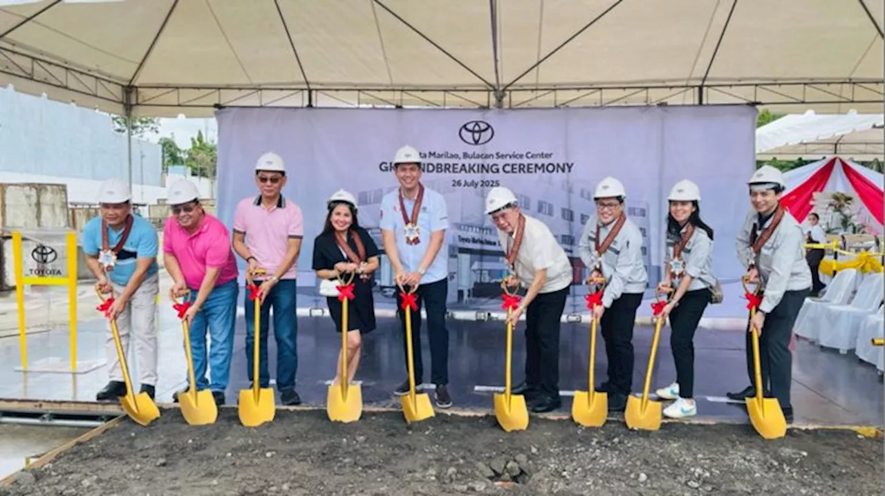 Toyota’s Marilao service center starts construction