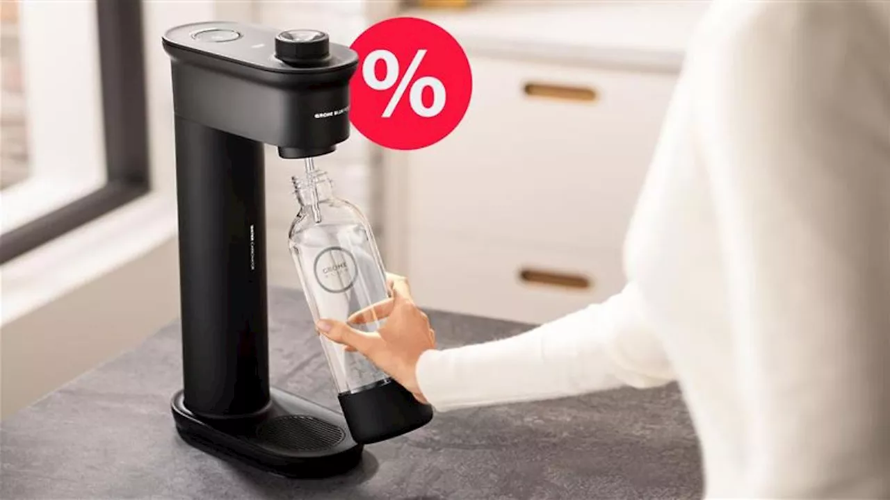 Spritziges Angebot? Amazon verkauft Grohe-Wassersprudler zum Bestpreis