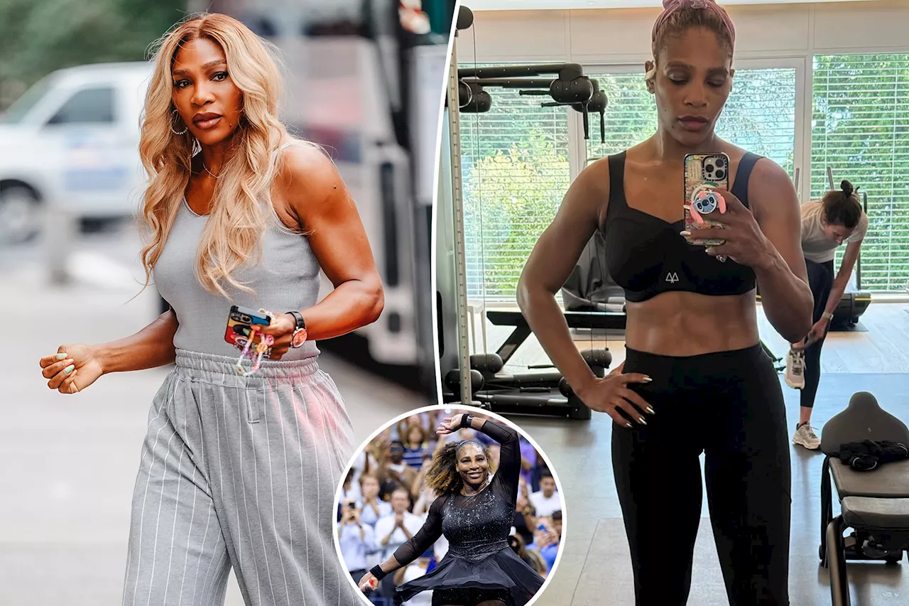 Serena Williams confesses to using weight-loss medication after dramatic body transformation