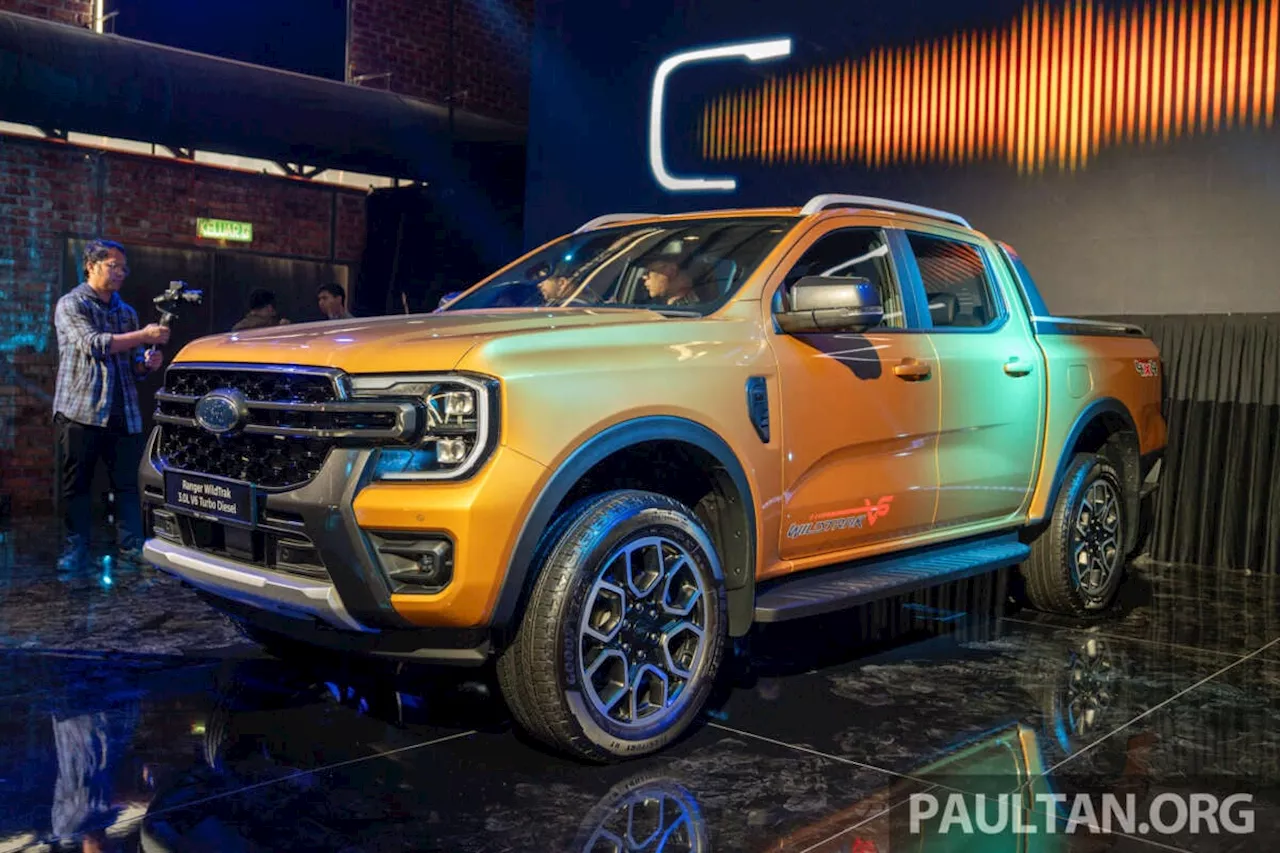 Ford Ranger WildTrak 3.0 V6 Turbo Diesel launched – RM193k Pen. Malaysia, RM199k OTR Sabah & Sarawak